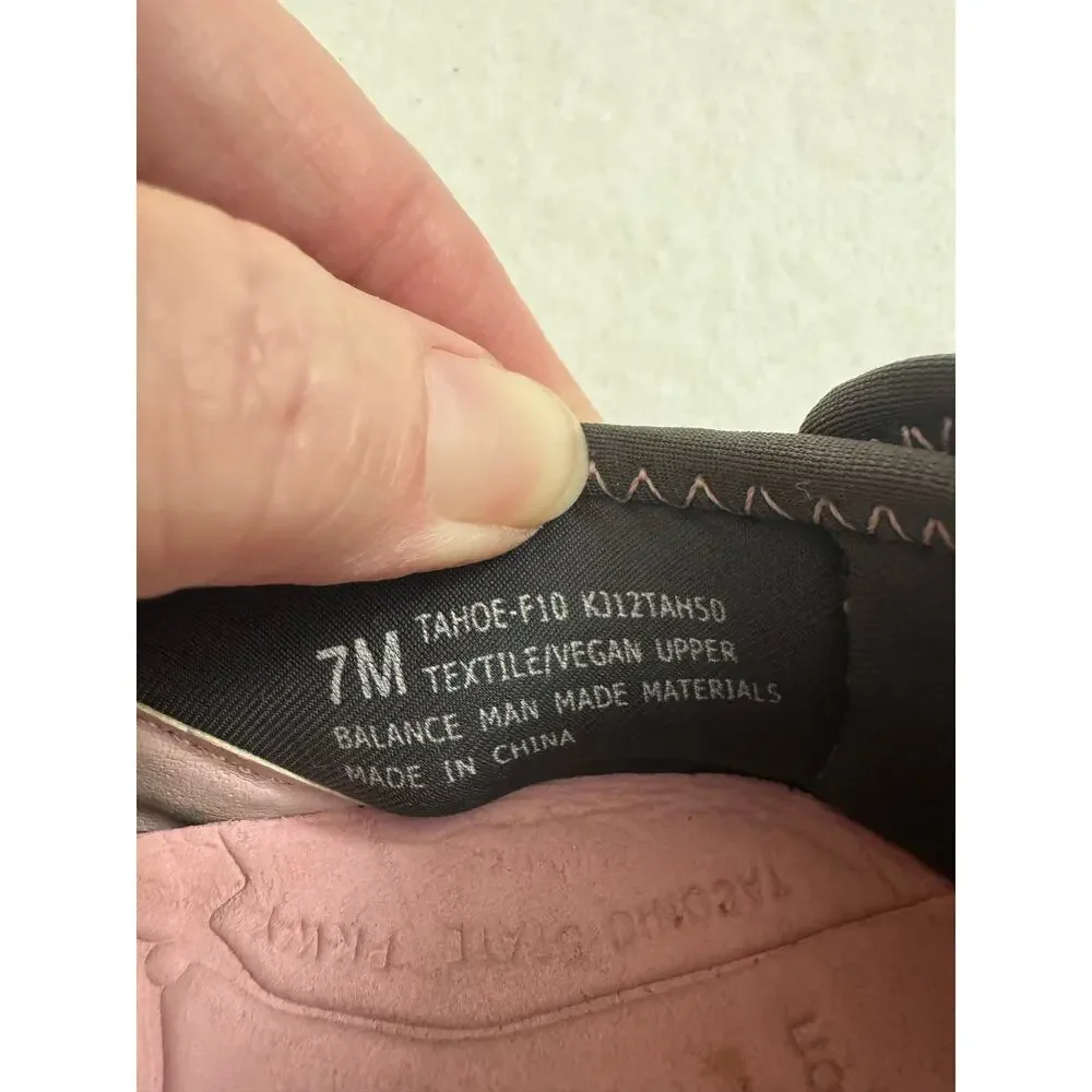 JBU Jambu Womens Tahoe Water Ready Shoes Gray Pink Size 7M